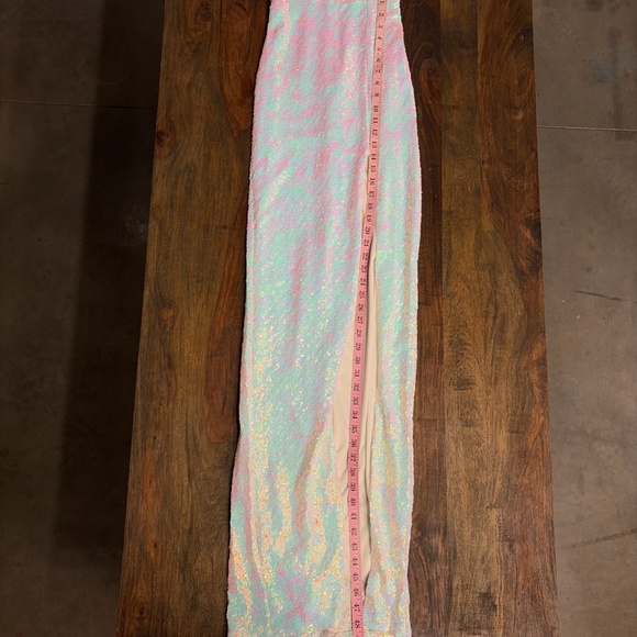 Emerald Sundae Sequin Gown Small Holiday Party Dress - Picture 5 of 9